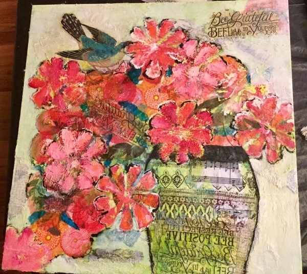 Intuitive collage Class