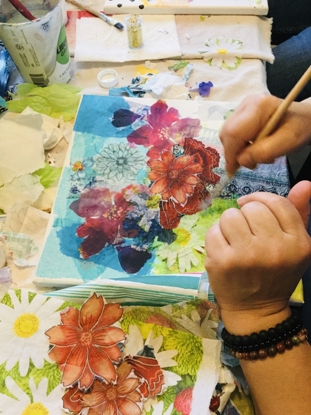 Intuitive collage Class